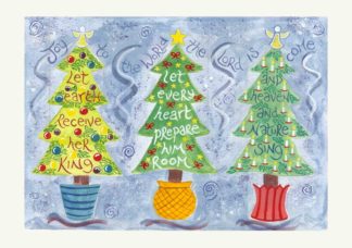 Hannah Dunnett Joy to the World Christmas Card