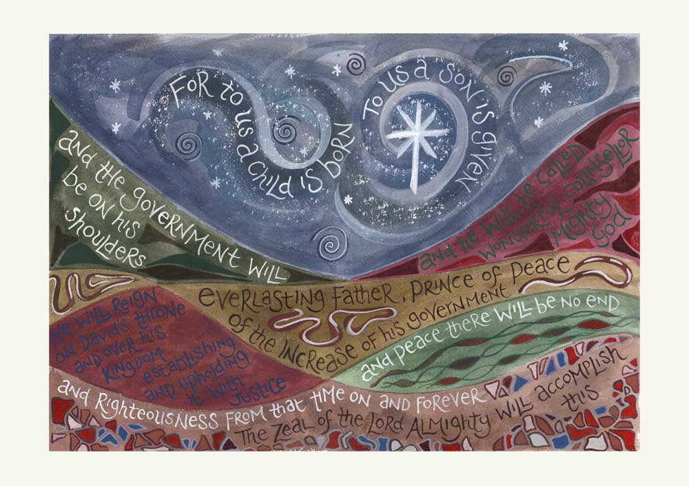 Hannah Dunnett Night Sky Christmas Card