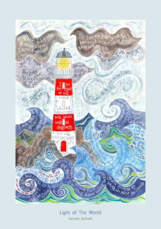 Hannah Dunnett Light of the world poster