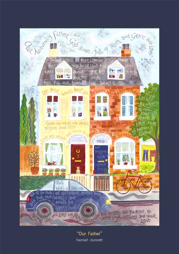Hannah Dunnett Our Father Art Poster