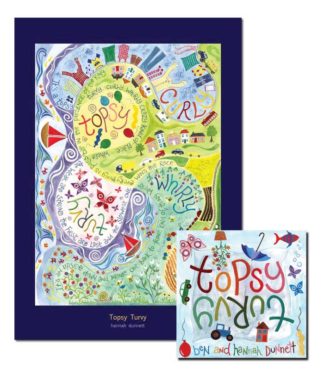 Ben and Hannah Dunnett Kids Poster and CD