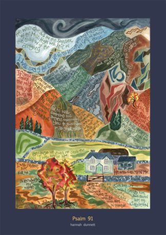 Hannah Dunnett Psalm 91 Print