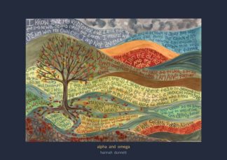Hannah Dunnett Alpha and Omega Art Print