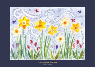 Hannah Dunnett Great Things He hath done Poster