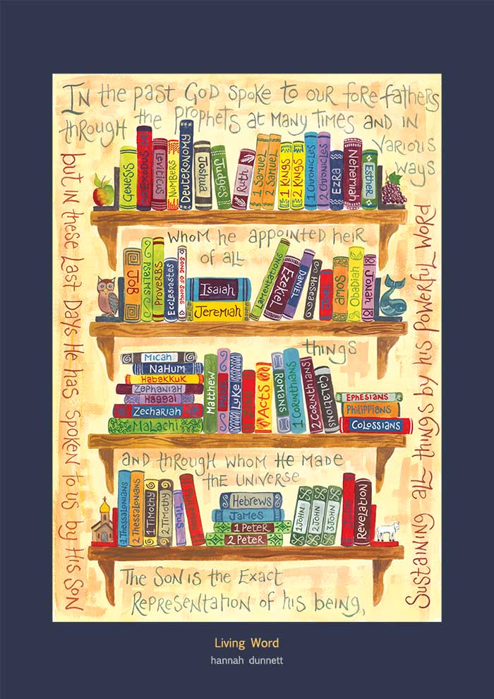 Hannah Dunnett Living Word poster version