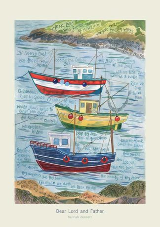 Hannah Dunnett Dear Lord and Father greetings card