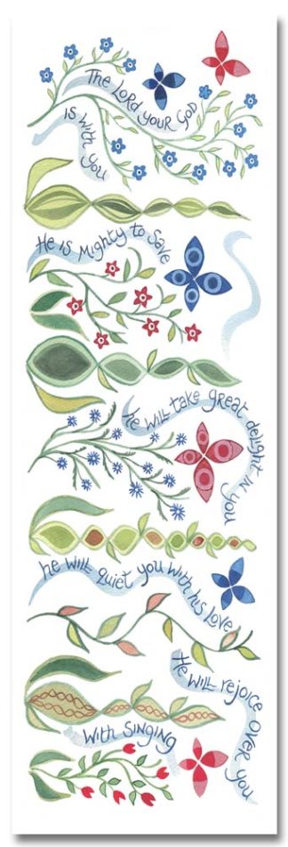 Hannah Dunnett Great Delight bookmark front image