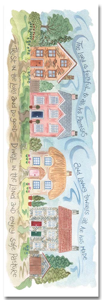 Hannah Dunnett The Lord is Faithful bookmark front image