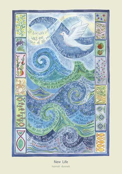 Hannah Dunnett New Life greetings card