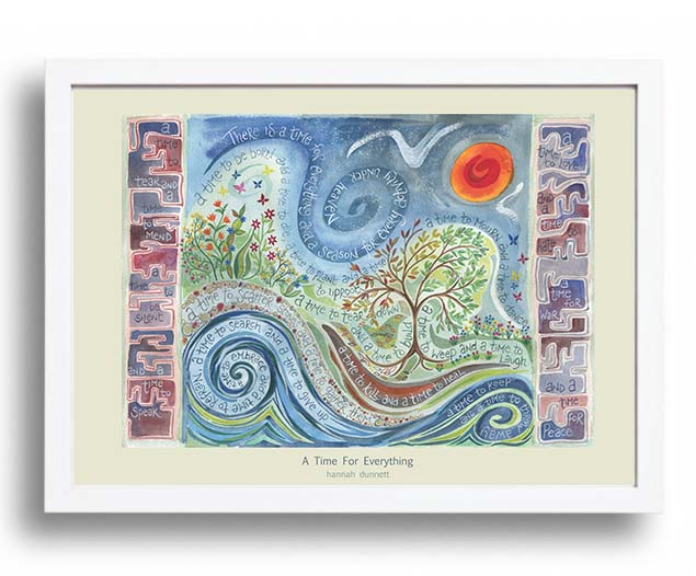 hannah-dunnett-a-time-for-everything-a3-poster-white-frame