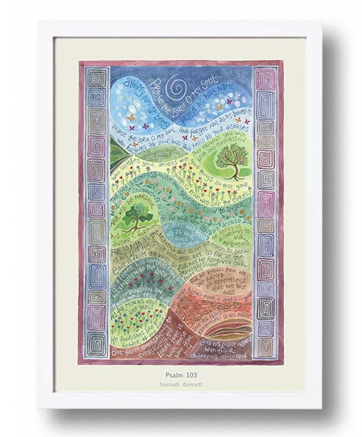 hannah-dunnett-psalm-103-a3-poster-white-frame