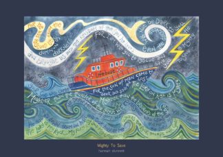 Hannah Dunnett Mighty To Save greetings card