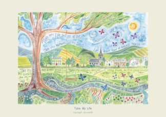 Hannah Dunnett Take My Life greetings card