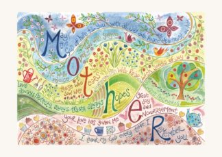 Hannah Dunnett Mothers greetings card