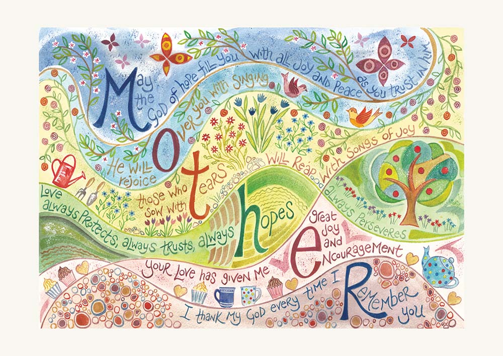 Hannah Dunnett Mothers greetings card