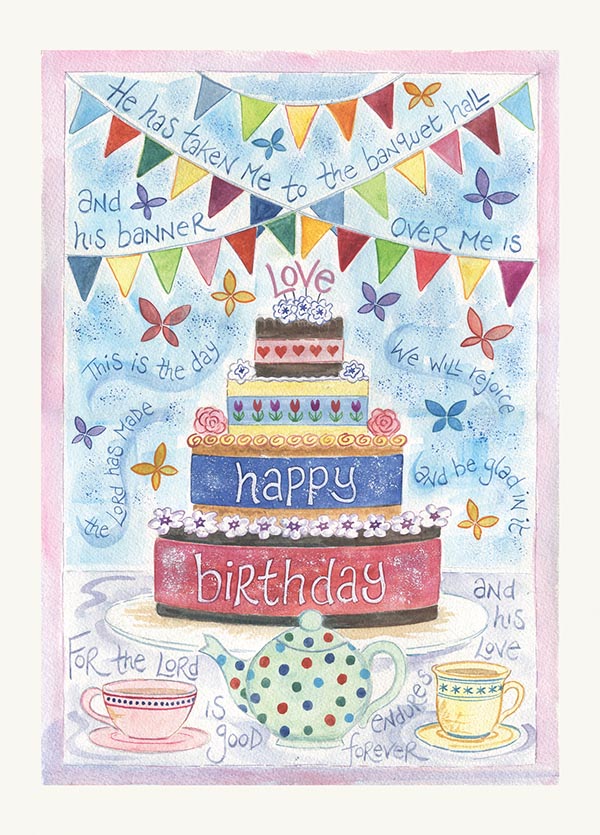 Hannah Dunnett Birthday greetings card