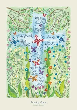 Hannah Dunnett Amazing Grace greetings card