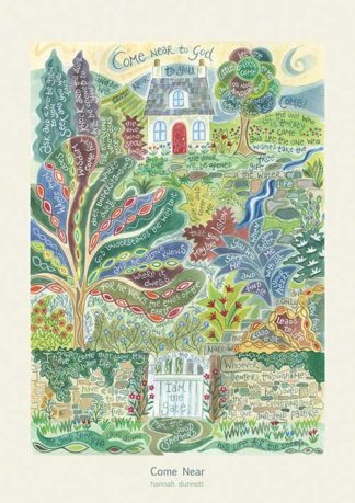 Hannah Dunnett Come Near greetings card