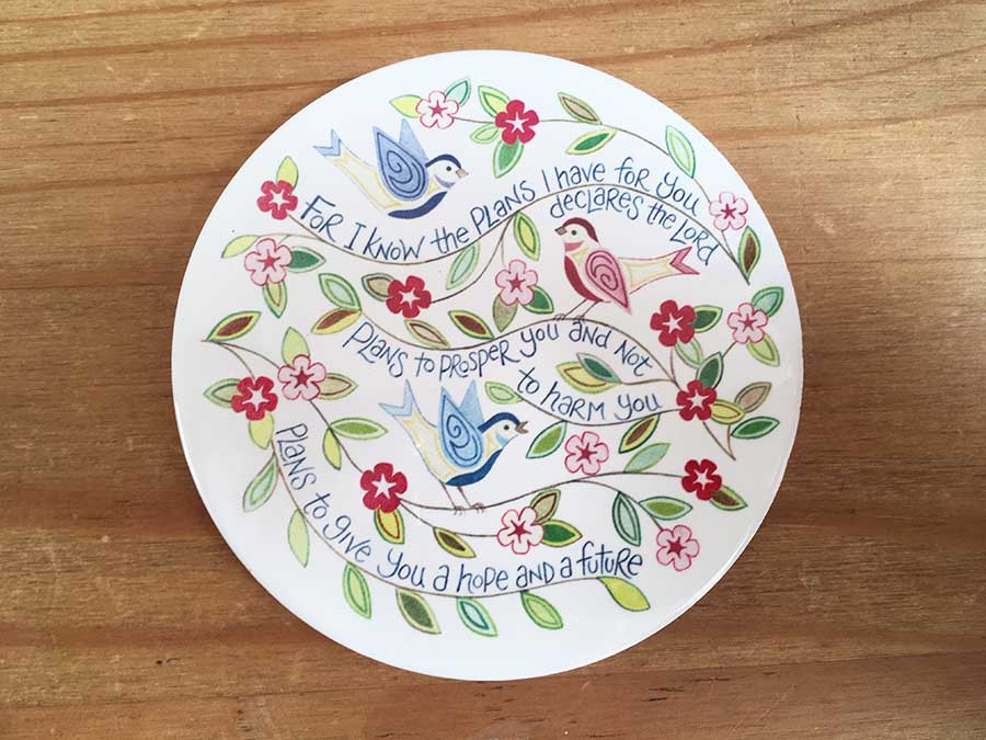 For I Know The Plans and I Have Come Coasters - Image 2