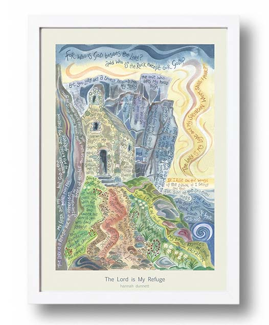 The Lord is My Refuge Prints - Image 3