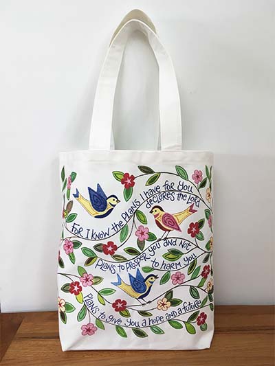 Hannah Dunnett For I Know the Plans Canvas Bag image