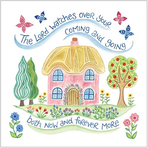 Hannah Dunnett Now and Forever square Notecard