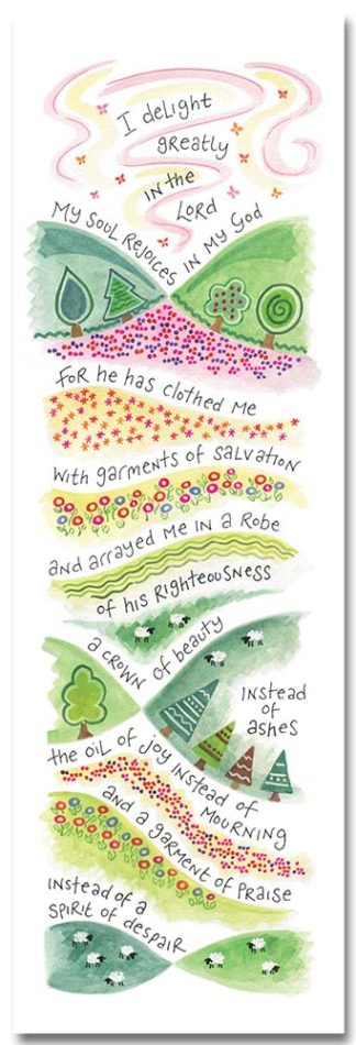 Hannah Dunnett Garment of Praise bookmark front image