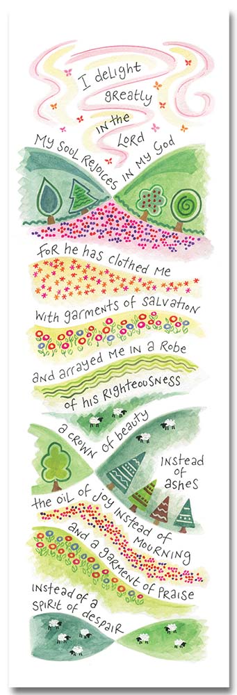 Hannah Dunnett Garment of Praise bookmark front image
