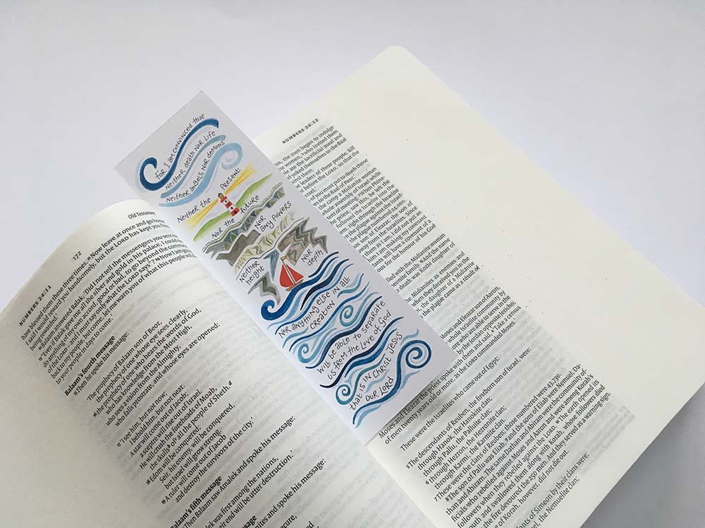 Hannah Dunnett Nothing Will Separate Us bookmark on book image