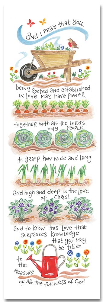Hannah Dunnett The Love of Christ bookmark front image