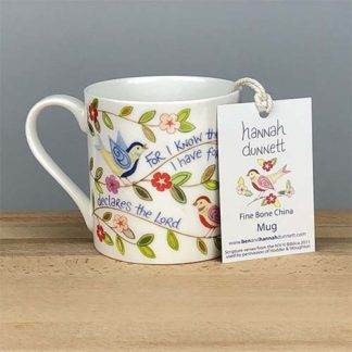 Hannah Dunnett Hope and a Future Mug