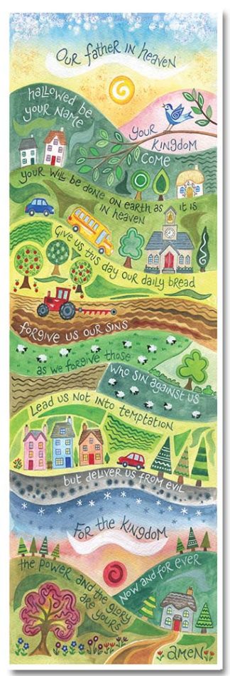 Hannah Dunnett The Lords Prayer bookmark front image
