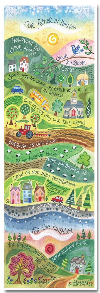 Hannah Dunnett The Lords Prayer bookmark front image