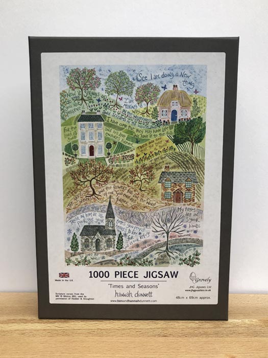 Hannah Dunnett Times and Seasons Jigsaw 1000 pieces main image