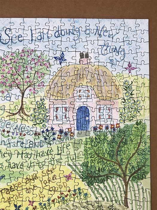 Hannah Dunnett Times and Seasons Jigsaw corner image