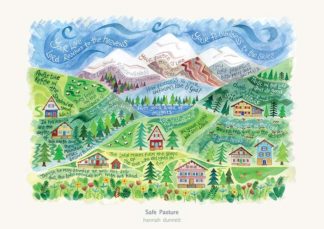 Hannah Dunnett Safe Pasture greetings card and poster
