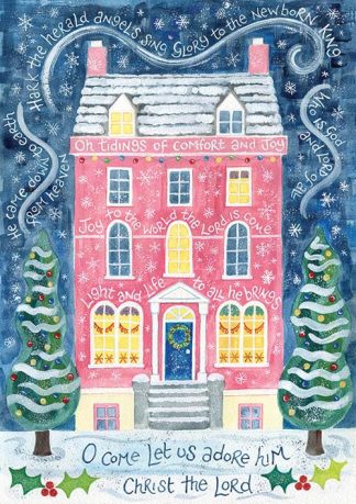 Hannah Dunnett Comfort and Joy Christmas card
