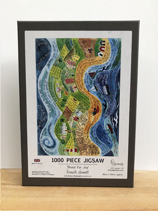 Hannah Dunnett Shout for Joy Jigsaw