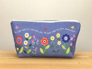 Hannah Dunnett Bless You and Keep You Cosmetic Bag