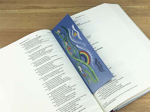 Hannah Dunnett His Compassions Never Fail bookmark on book image