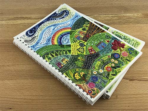Hannah Dunnett His Compassions Never Fail notebook closeup