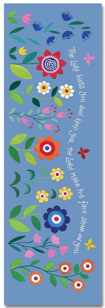 Hannah Dunnett The Lord Bless You bookmark front image