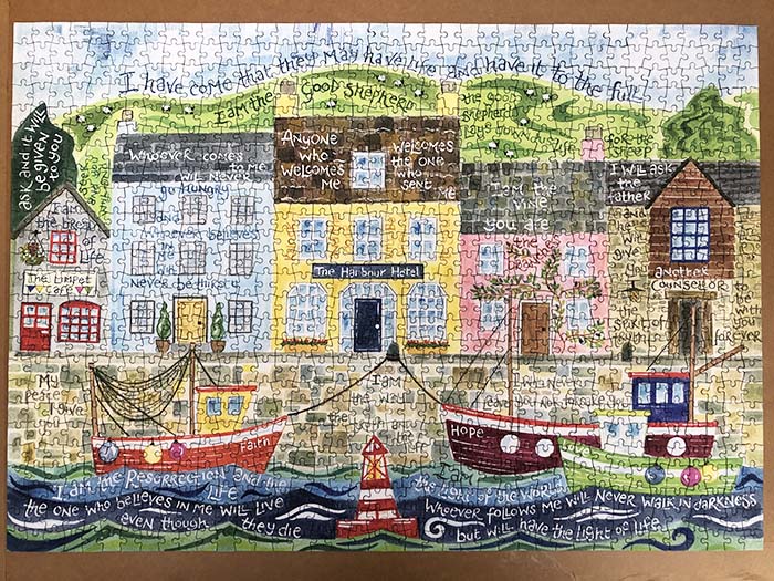 Hannah Dunnett Life to The Full Completed Jigsaw