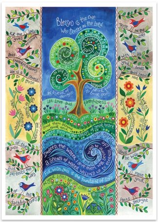 Hannah Dunnett Living Water Greetings card