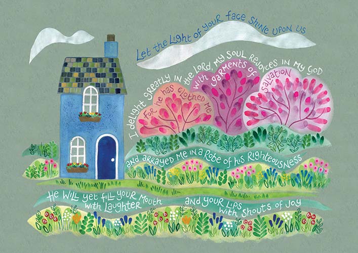 Hannah Dunnett My Soul Rejoices Notecard