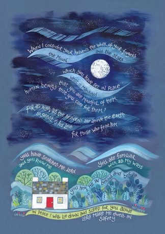 Hannah Dunnett So Great is His Love Greetings card and poster