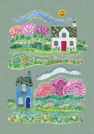 Hannah Dunnett Your Faithful Care Greetings card and poster