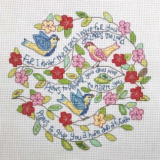 Hannah Dunnett Hope and a Future Cross Stitch Kit