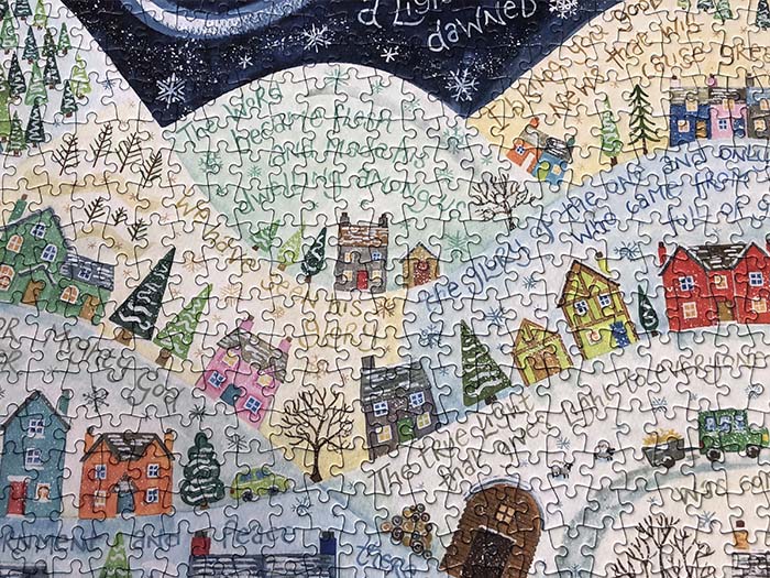 Hannah Dunnett A Light Has Dawned Close Up Jigsaw image