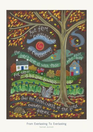 Hannah Dunnett From Everlasting To Everlasting greetings card
